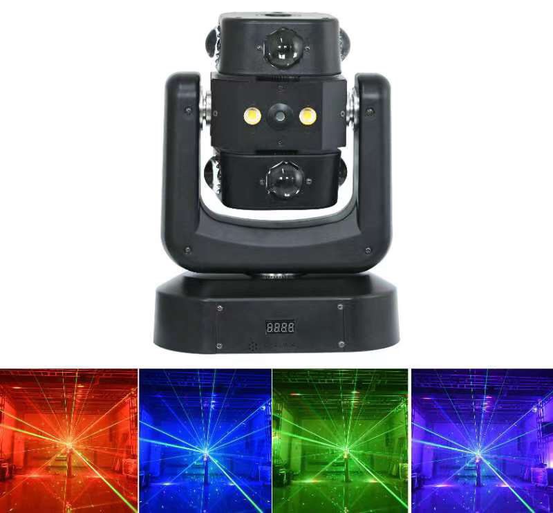 ĐÈN MOVING 2 ĐẦU BÁNH XE LỬA MẪU NEW 2023 - THÍCH HỢP TRONG QUÁN BAR , KARAOKE .