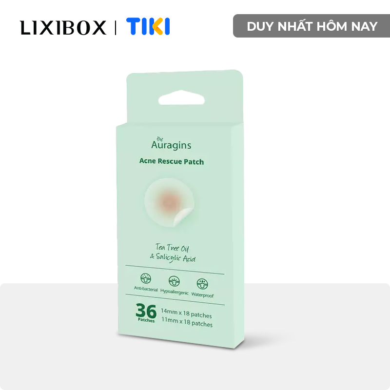 Miếng dán mụn The Auragins Acne Rescue Patch