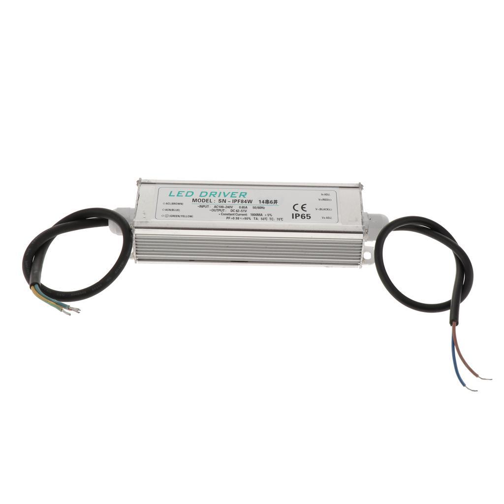 PF0.9 100W 1.8A Rural Lighting Street Light Light Drive Constant Pressure Switch DRIVER Power Supply Outdoor LED Transformer, IP67 Waterproof