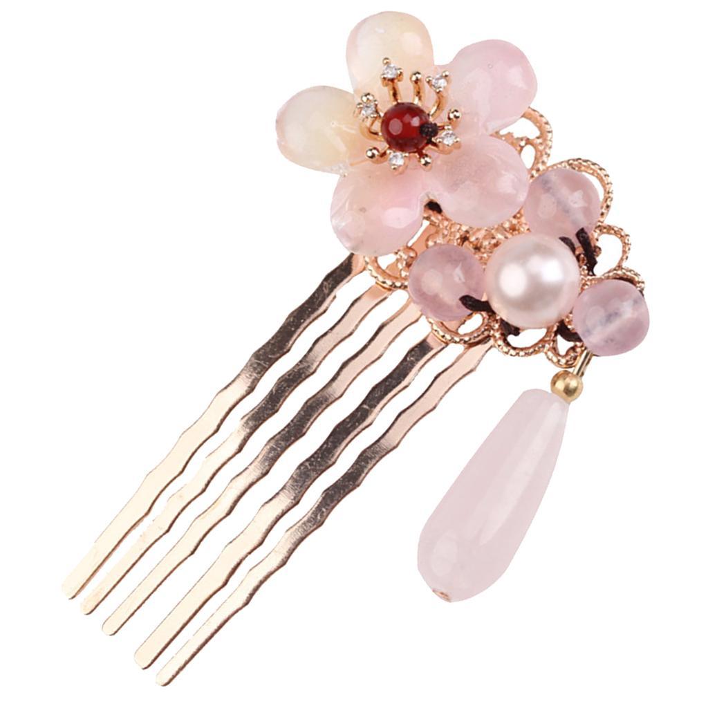 Hair Pin Hair Chopsticks Hairclips Hair Accessories Tool for Women Pink