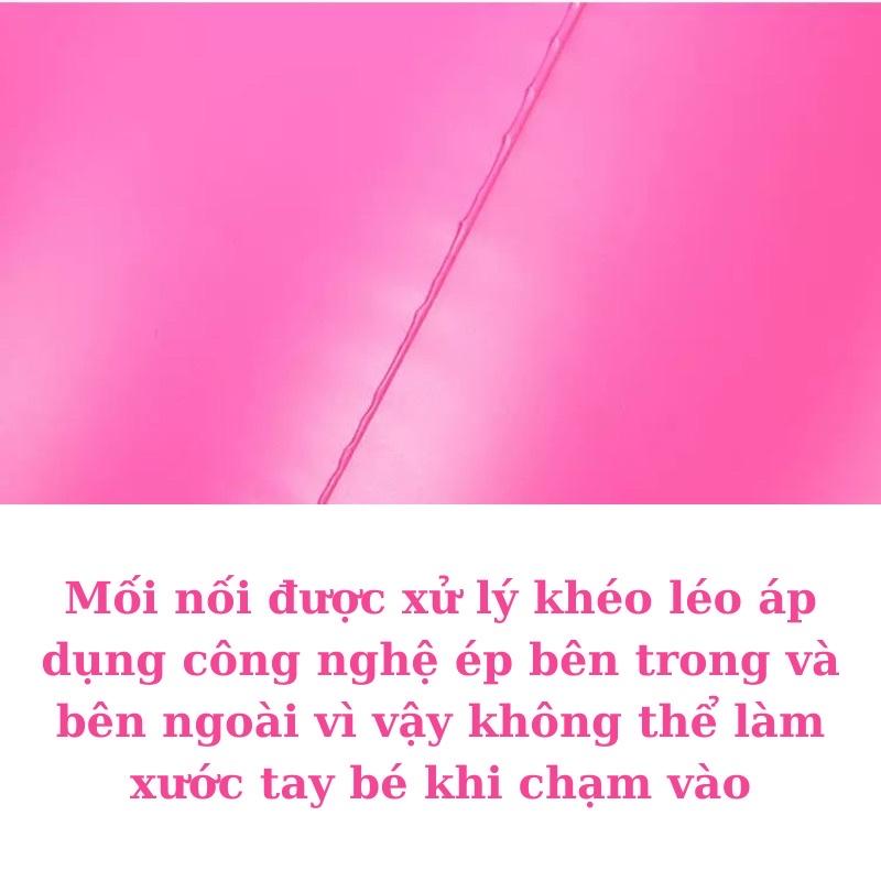 Phao bơi cho bé, phao bơi chống lật hồng hạc an toàn cho trẻ em Xu Xu Kids