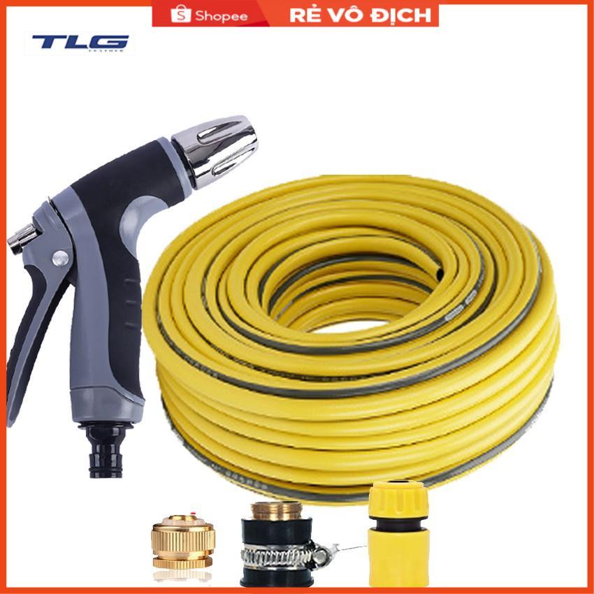 Bộ dây và vòi xịt rửa xe tưới cây tăng áp 3-5m 206817