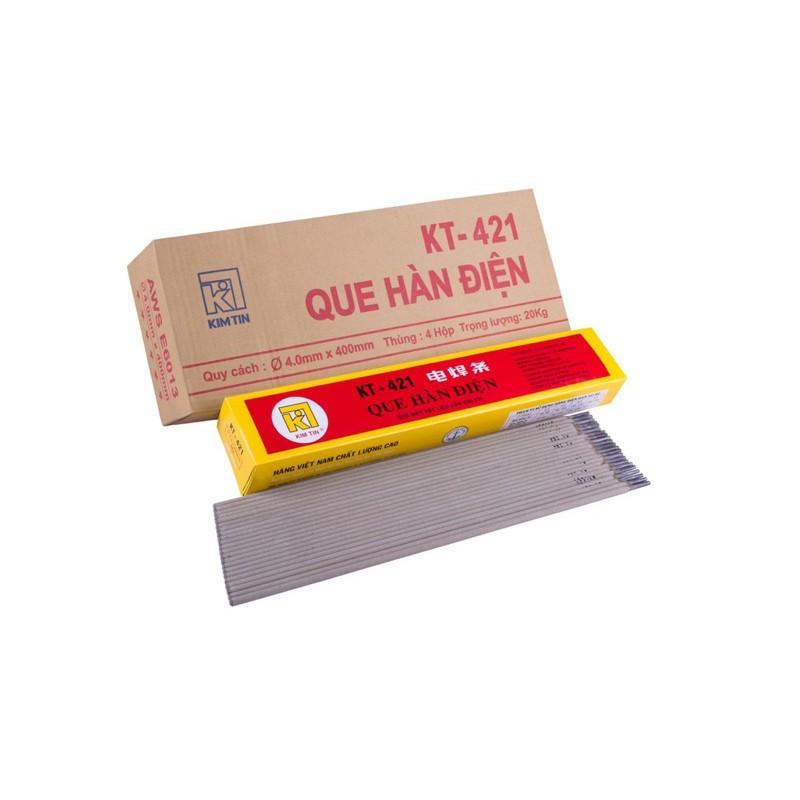 Que hàn sắt, hàn điện Kim Tin 2.5 ly - 3.2 ly (lẻ 5-10 cây)