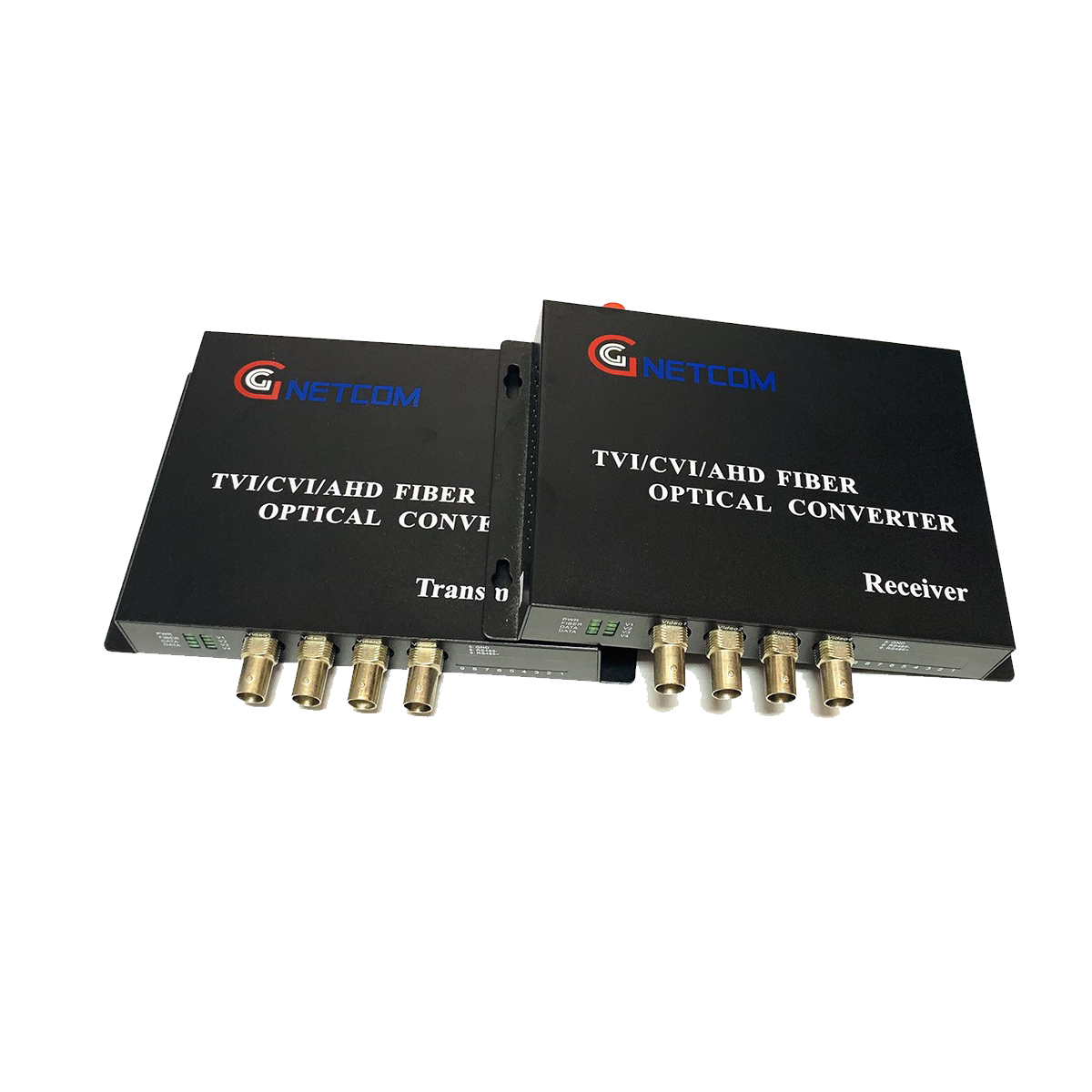 Bộ chuyển đổi Video sang quang 4 kênh GNETCOM HL-4V-20T/R-720P - Hàng Chính Hãng