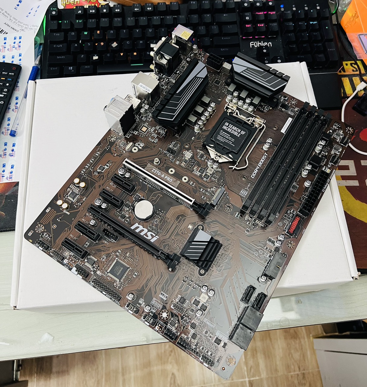 Bo Mạch Chủ (Mainboard) MSI Z370-A PRO (HÀNG CHÍNH HÃNG)