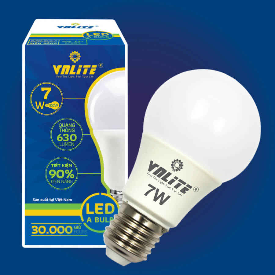 Đèn Led A-Bulb VNLITE 7W