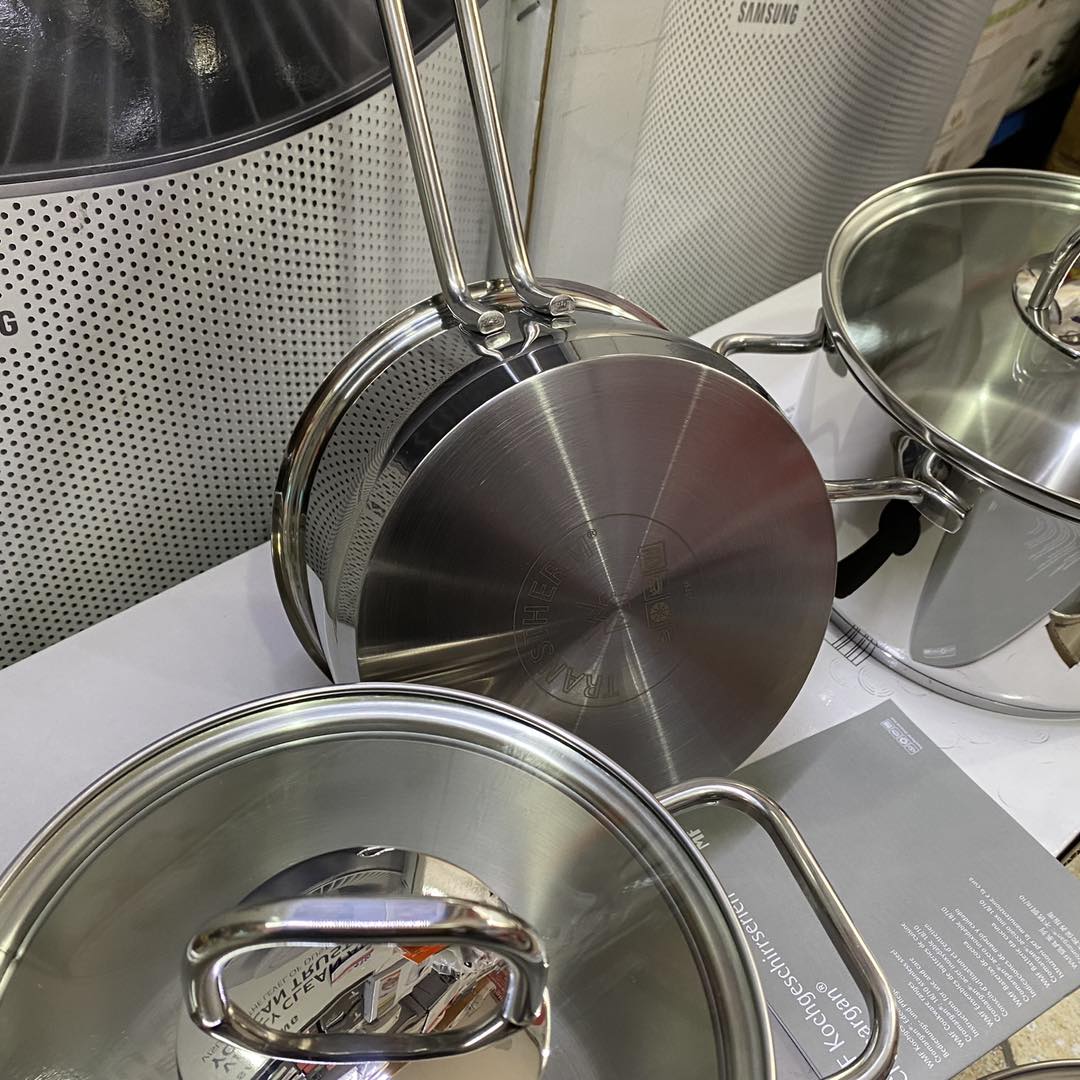 Bộ nồi WMF Inspiration 7 món Inox 18/10 cao cấp hàng Đức