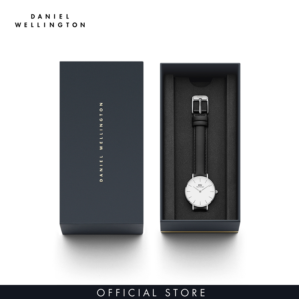 Đồng hồ Nữ Daniel Wellington dây da - Petite Sheffield 28mm DW00100242