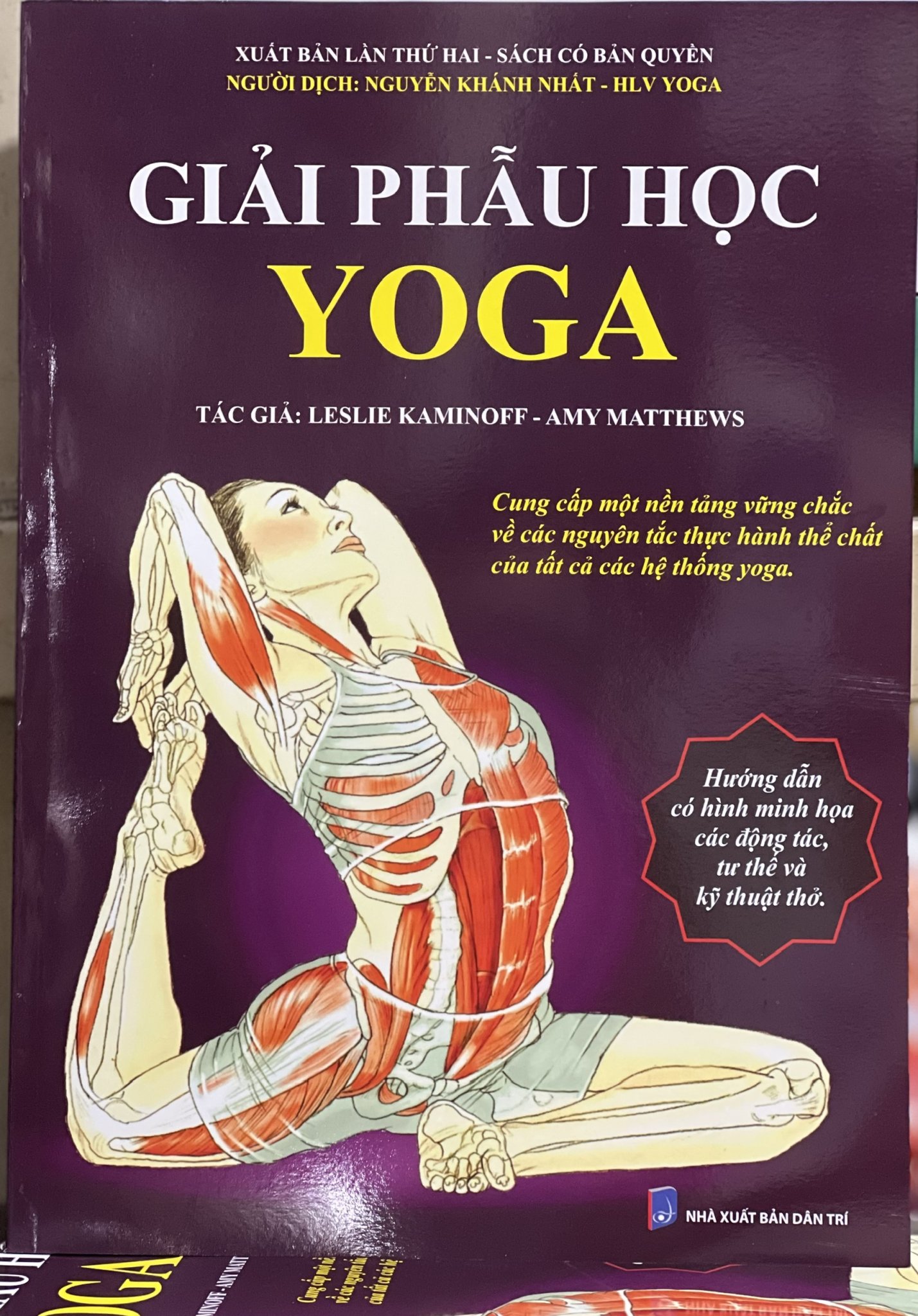 [1120K12H giảm 20K đơn 270K] Giải phẫu học YOGA