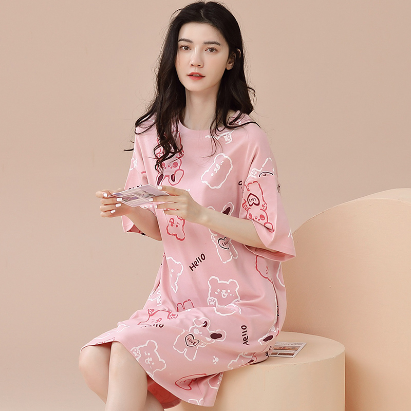 Váy mặc nhà cotton 8816