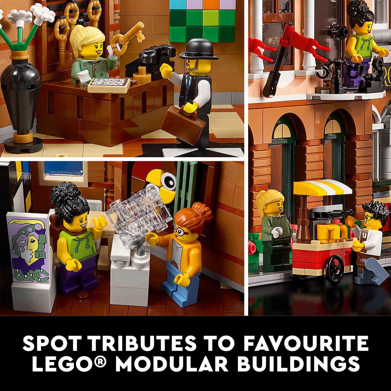 LEGO ADULTS 10297 Khách Sạn Cổ Điển