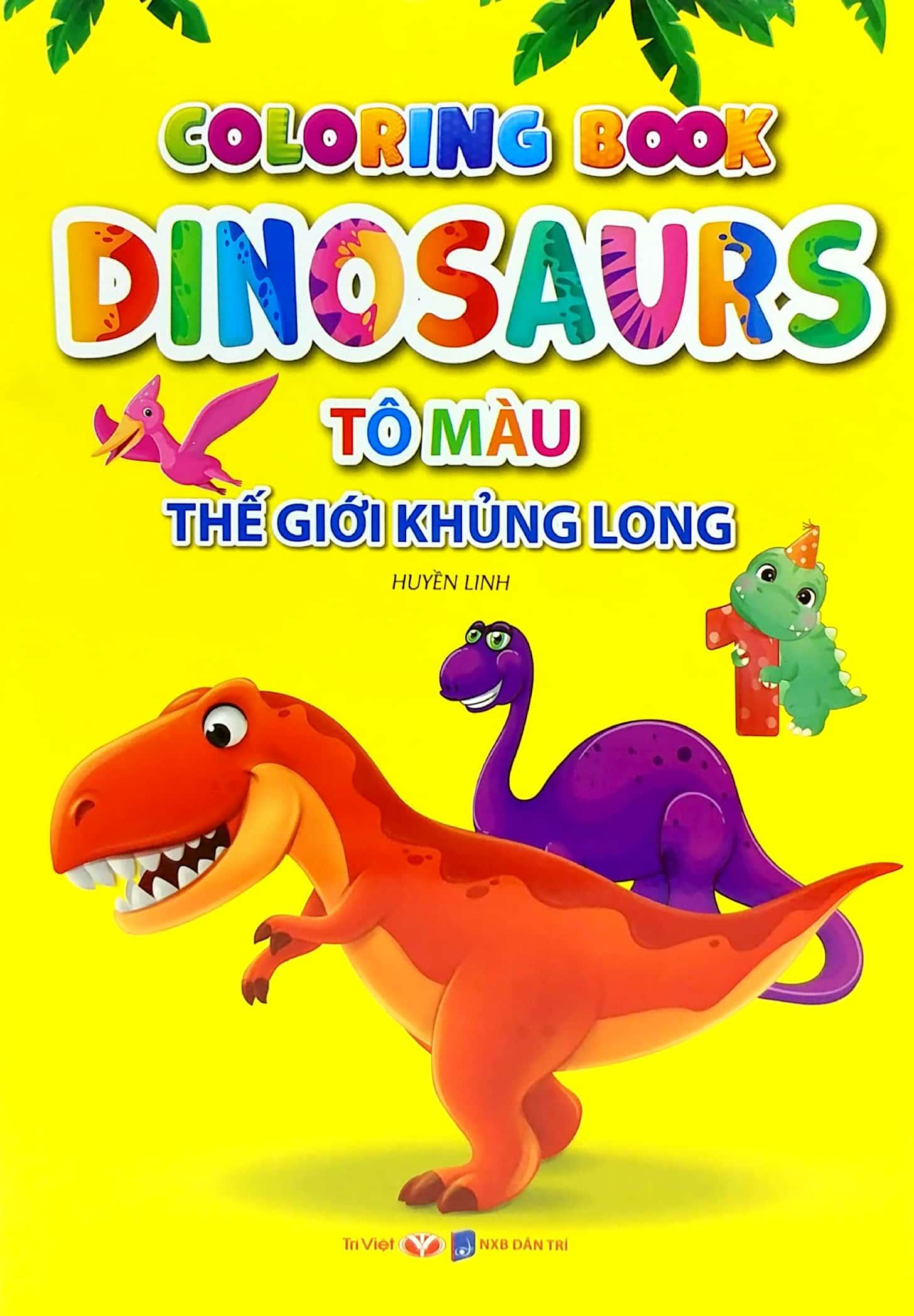 Tô Màu Thế Giới Khủng Long Dinosaurs 1