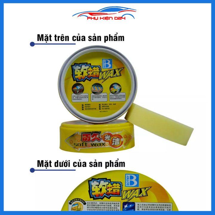 Sáp đánh bóng sơn xe Botny Soft Wax Bb-1718 bảo vệ bề mặt sơn, chống tia UV, trọng lượng 300g