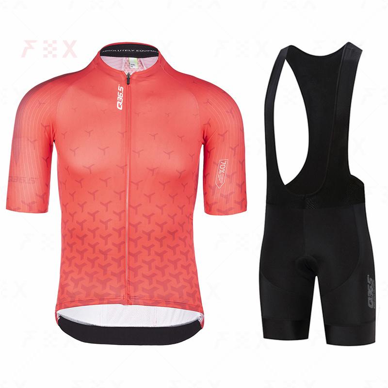 2022 Q36.5 Mùa Hè Bộ Quần Áo Đạp Xe Jersey Nam MTB Đồng Nhất Xe Đạp Mới Quần Áo Ngoài Trời Nhanh Khô Đua Xe Đạp Quần Áo Ropa Ciclismo Color: 8 Size: XS