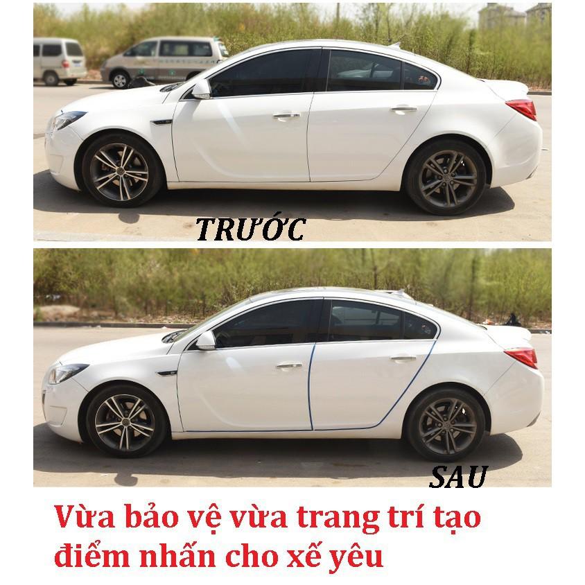 Gioăng U lõi thép cuộn 5 MÉT chống trầy cửa xe cốp capo 5 màu