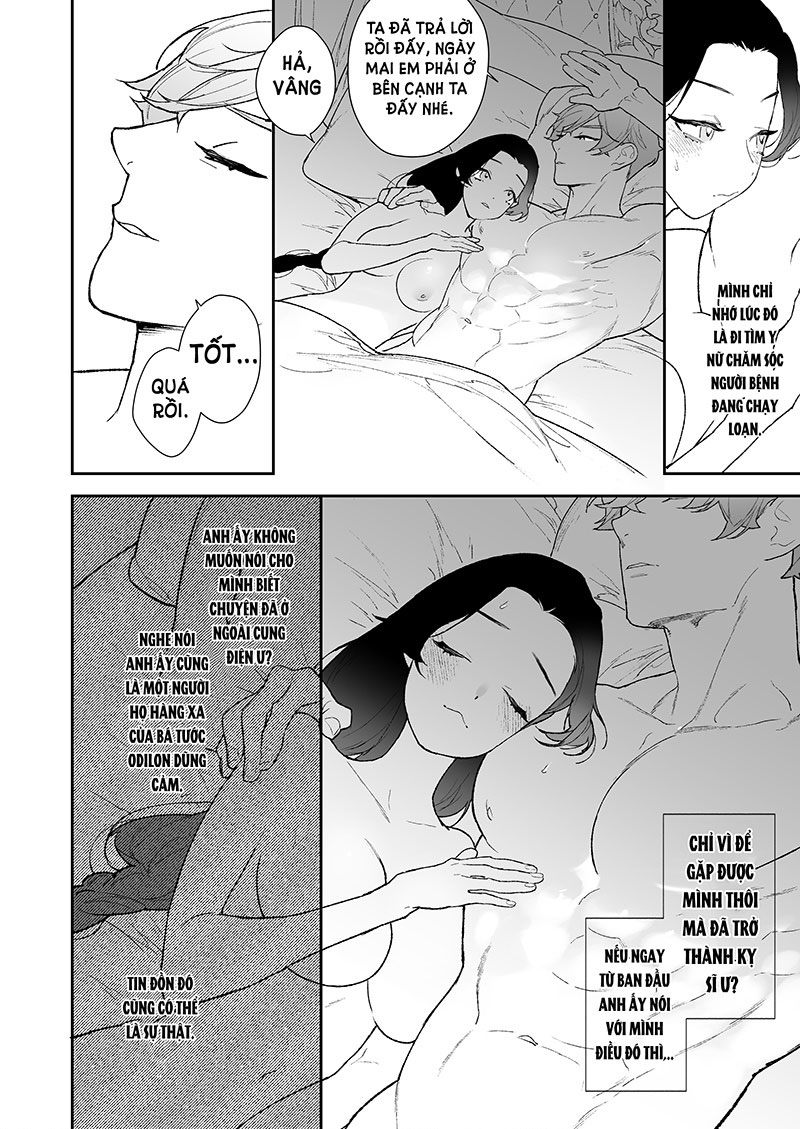 [21+] thánh nữ không thể khước từ tình yêu cháy bỏng của chàng hiệp sĩ trẻ tuổi chapter 2.1 4