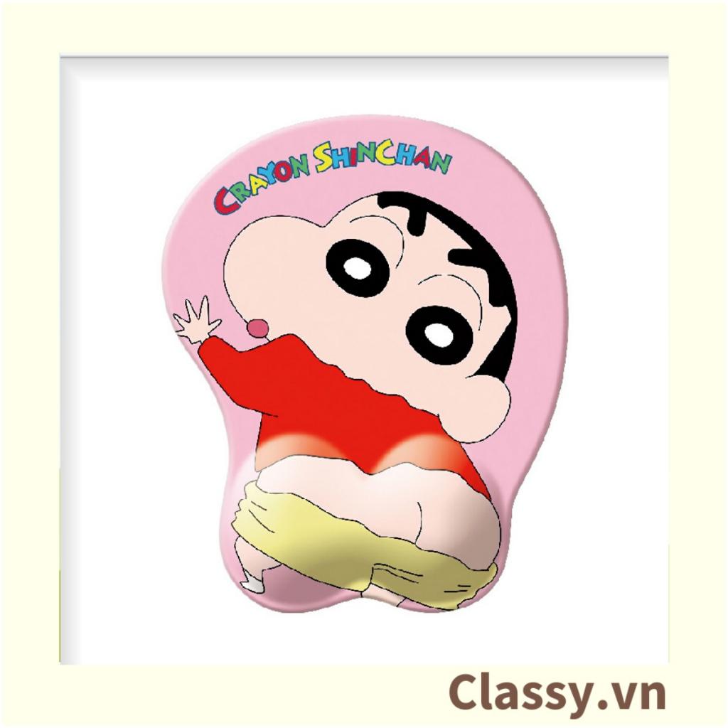 Miếng lót chuột Classy , mouse pad nhỏ dùng trong văn phòng, hình Shin siêu dễ thương PK1555