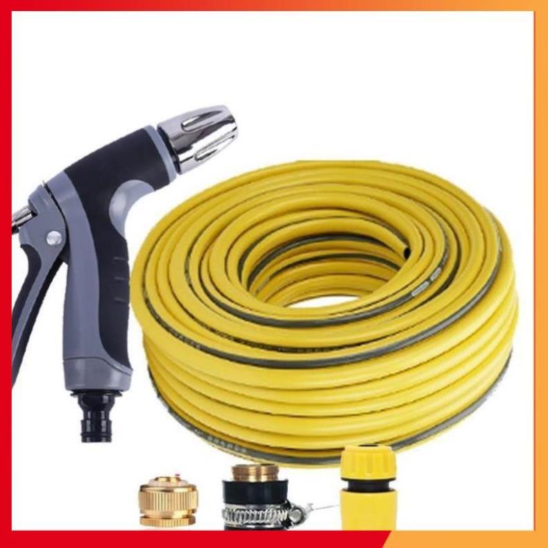 Bộ dây và vòi xịt rửa xe tưới cây tăng áp 20M 206817