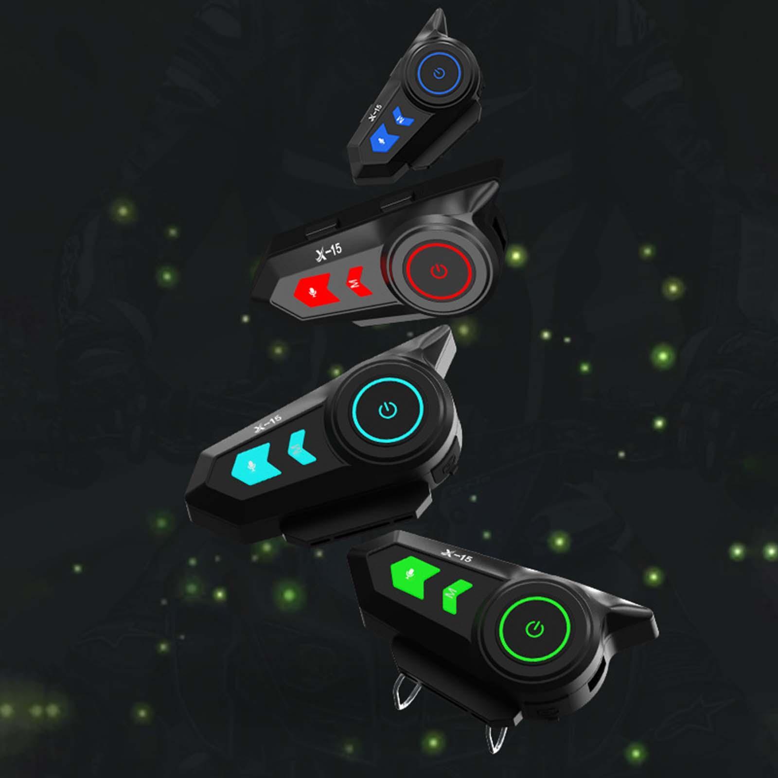 Headset  Earphone Auto Answer Incoming Calls Motorcycle V5.0 Headset  Audio System for Half/Open Face  Riding