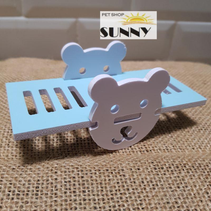 Bập bênh gỗ ép cho hamster