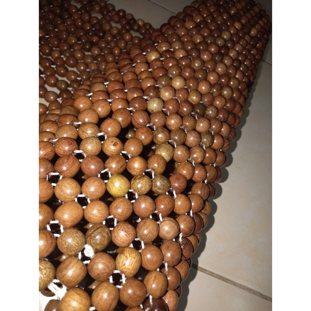 Combo 2 Đệm lót yên xe máy hạt gỗ