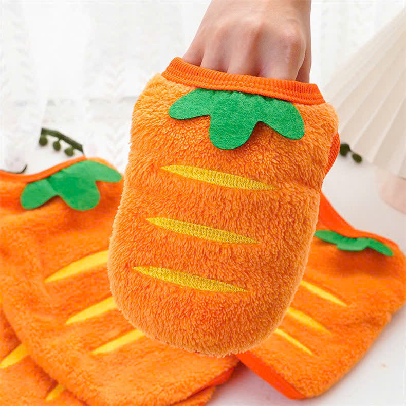 ÁO CÀ RỐT DỄ THƯƠNG CHO THÚ CƯNG CHÓ MÈO
