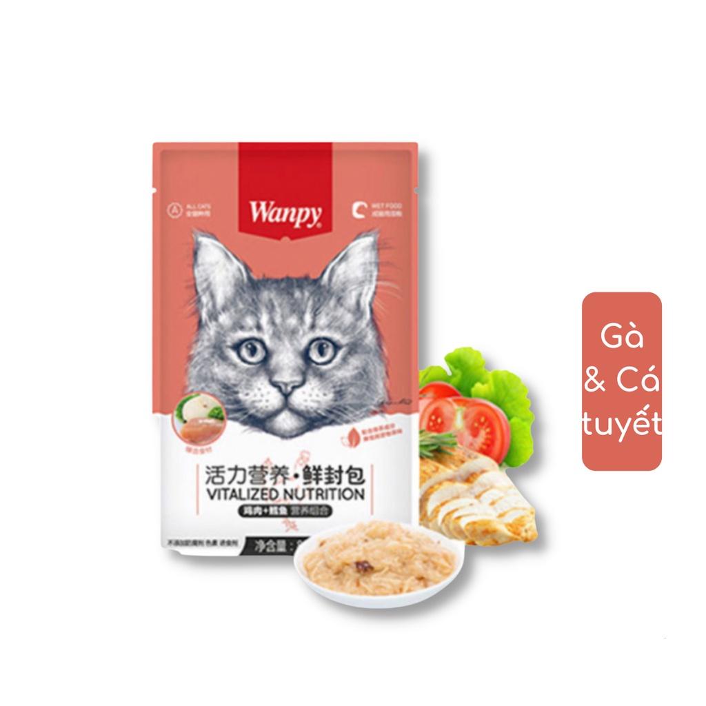 Pate Mèo Wanpy Hương Vị Thơm Ngon Giúp Ổn Định Tiêu Hóa, Giảm Mùi Hôi Miệng, Chất Thải - Haimin Petshop