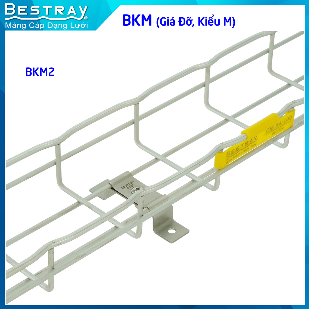 Giá Đỡ Kiểu M | Giá Đỡ Máng Lưới Bestray | Bracket Kit, M Type
