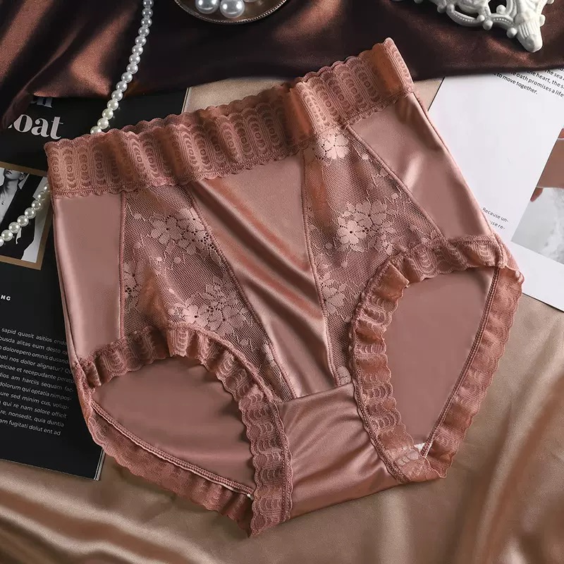 QUẦN LÓT LỤA SIÊU ĐẸP CAO CẤP PHỐI REN TỪ 40-70KG DÀNH CHO NỮ