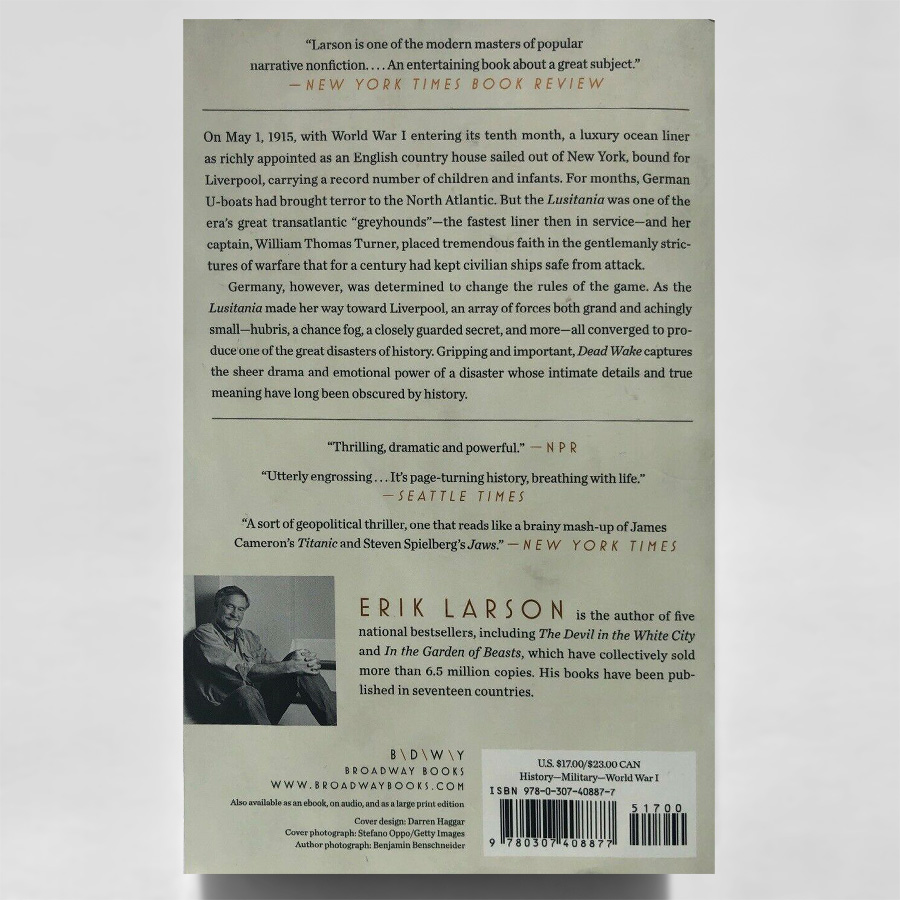 [Hàng thanh lý miễn đổi trả] Dead Wake : The Last Crossing Of The Lusitania