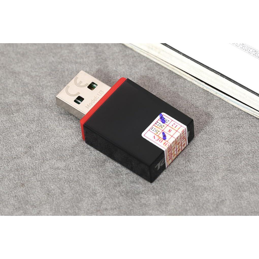USB Wifi 300Mbps Tenda U3 Đen - HÀNG CHÍNH HÃNG