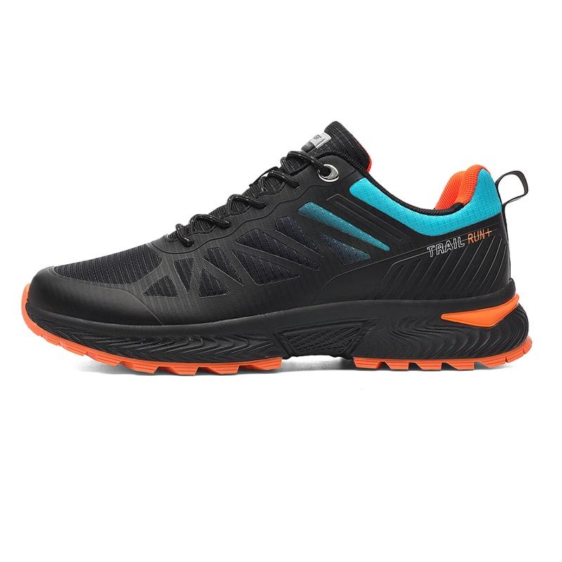Xiaomi Size Lớn 41-50 Nam Nhẹ Chạy Bộ Thoáng Khí Đi Bộ Giày Chống Thấm Nước Ngoài Trời Giày Sneaker Nam Color: Black Shoe Size: 42
