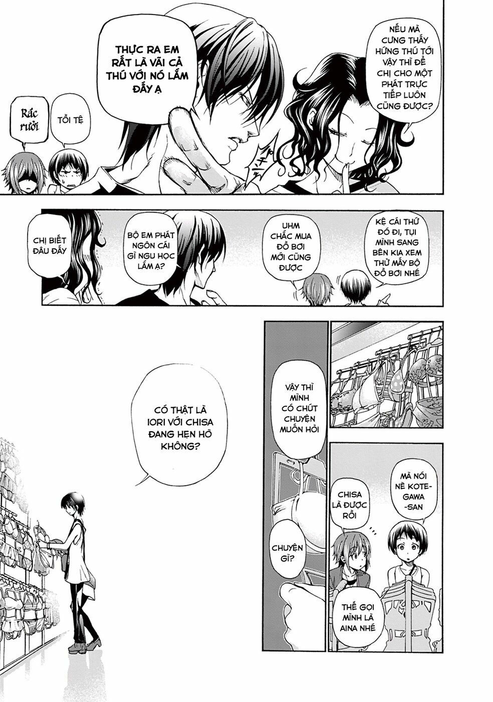 cô gái thích lặn - grand blue chapter 15 15