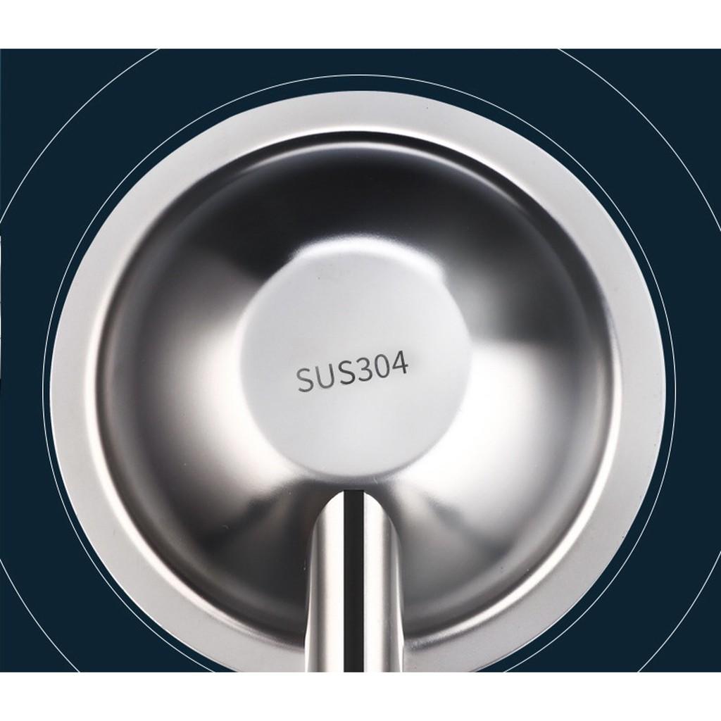 Tay sen tắm/Vòi hoa sen tắm inox 304 không rỉ siêu bền mặt phun Tròn - Dây sen tắm và cài inox inox403