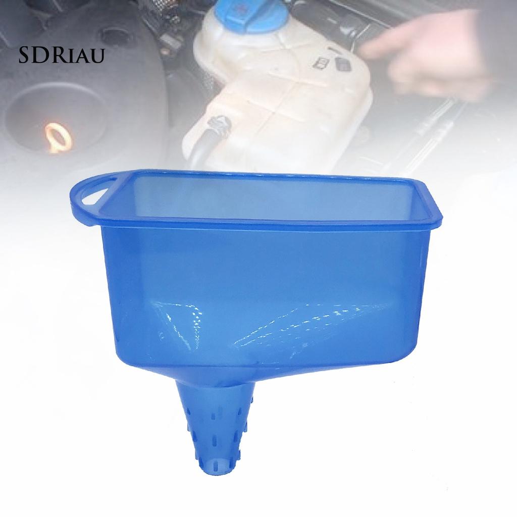 *QCQJ* Oil Funnel Efficient Adding Oil Compact Small Size Blue Car Funnel for Motor