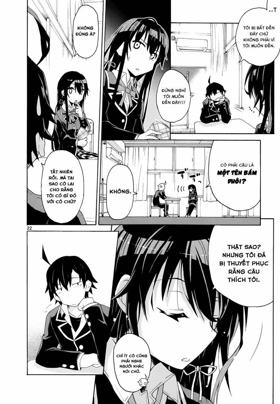 yahari ore no seishun rabukome wa machigatte iru chapter 1 22