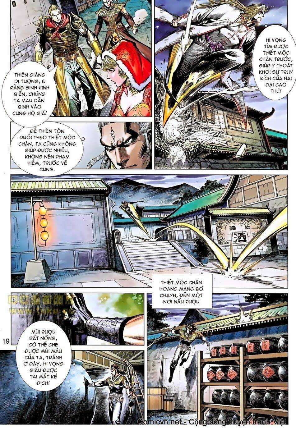 thiên tử truyền kỳ 8 - thương thiên bá hoàng chapter 39 19