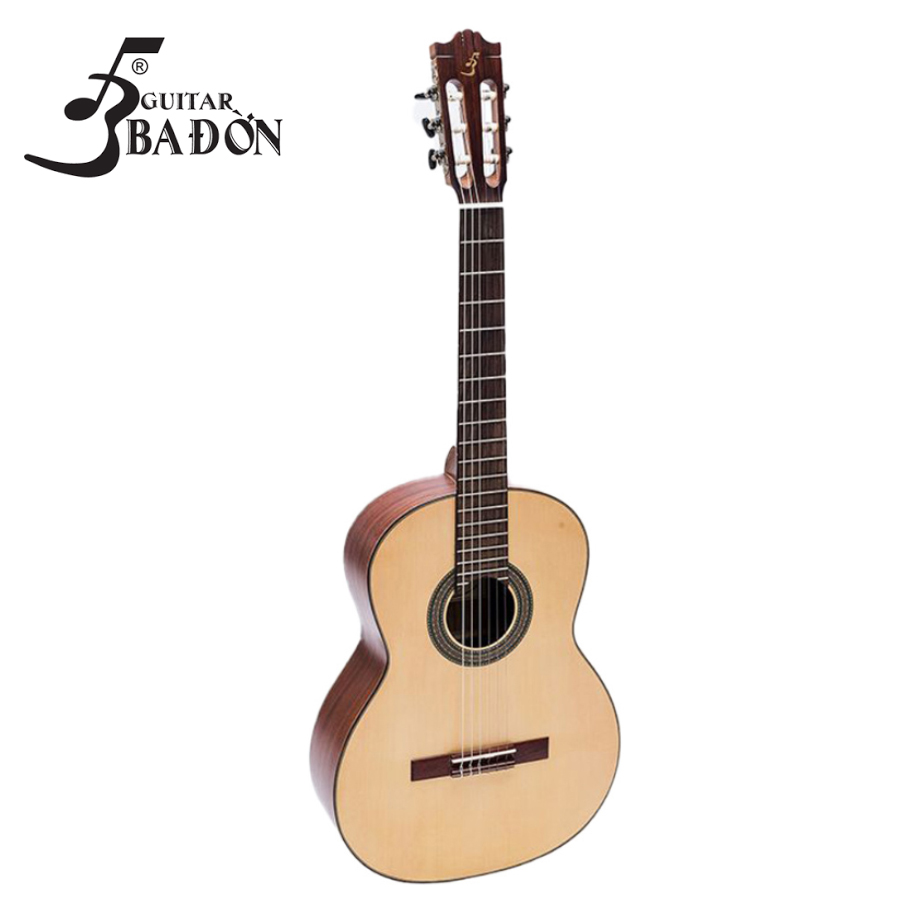 Đàn Guitar Classic C250 ( Full solid) Chất Lượng Cao - Tặng Kèm Bao Đàn Capo, Pick , Ty Chỉnh Cần