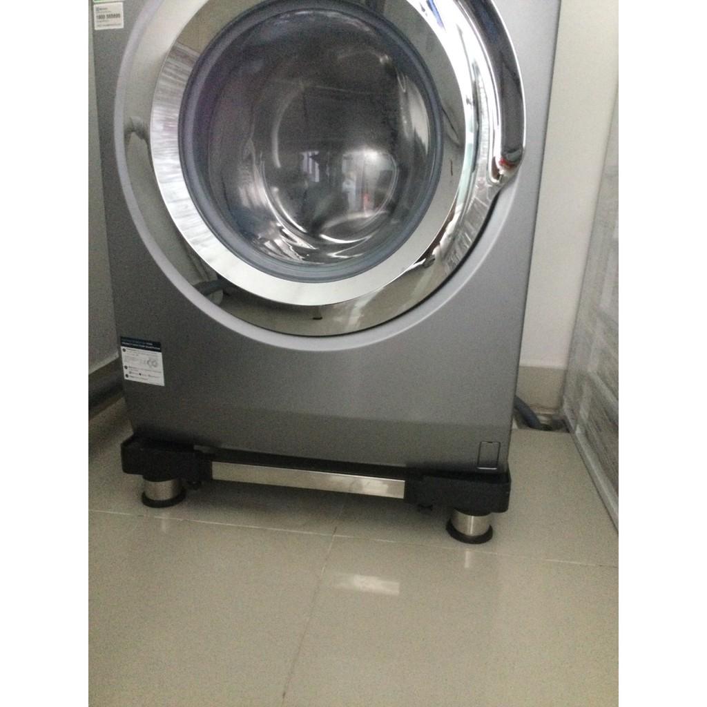 Kệ máy giặt chân máy giặt tủ lạnh kê tủ lạnh máy giặt trụ Inox