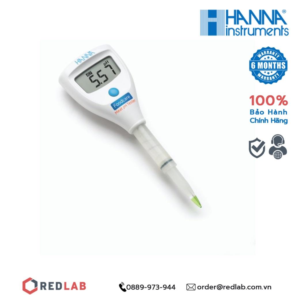Bút đo pH trong thịt và nước cầm tay Hanna HI981036