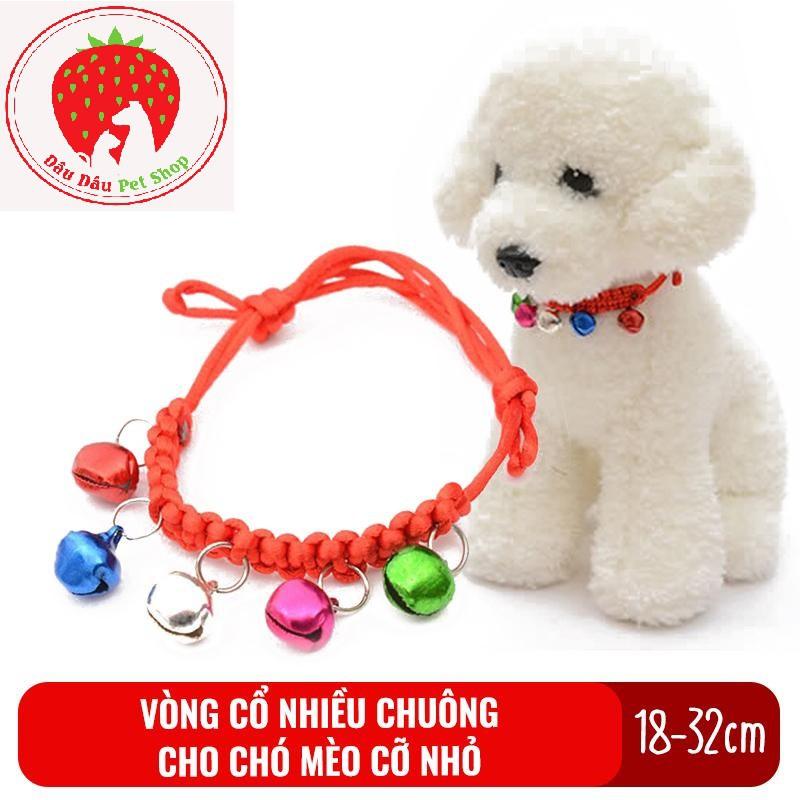 VÒNG CỔ 6 CHUÔNG CHO THÚ CƯNG