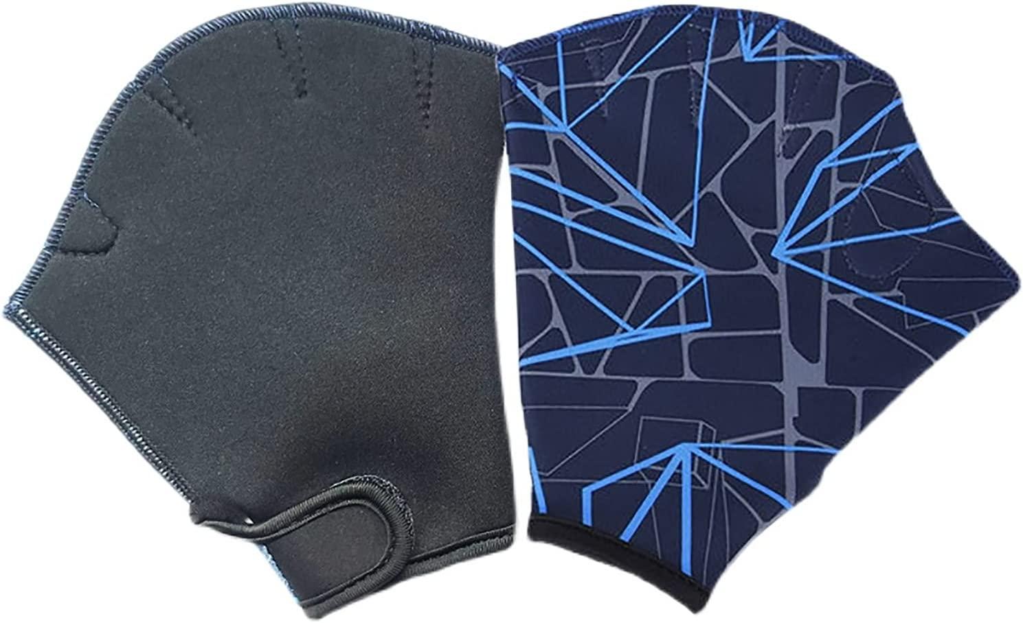 1 Đôi Găng Tay Bơi Chân Chèo Bơi Chống Nước Huấn Luyện Có Thể Điều Chỉnh Găng Tay Lặn Thiết Bị Cho Người Lớn Nam Nữ Tập Thể Hình