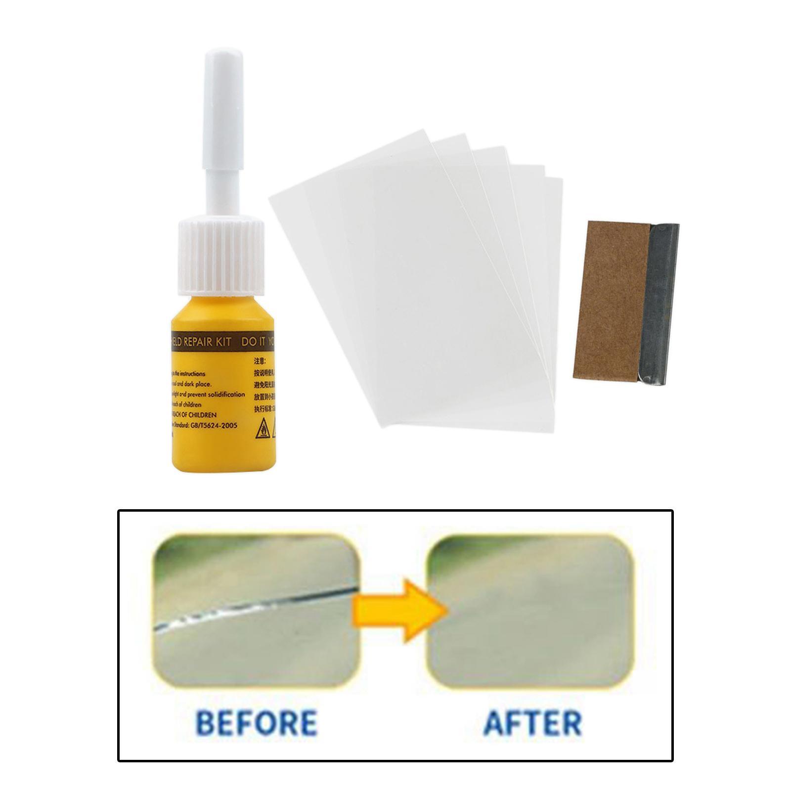 Automotive Glass Repair Fluid Windshield Crack Repair Tool Glass Filler