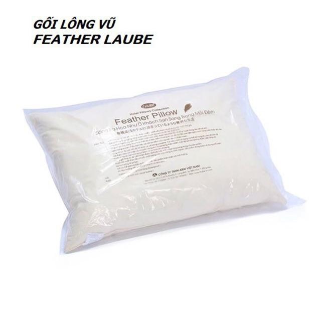 Gối Lông Ngỗng Feather LAUBE Nhật Bản