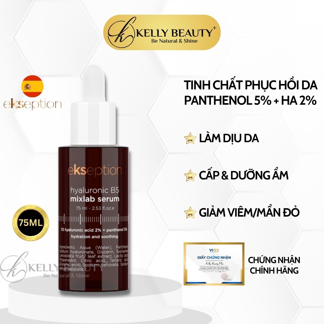 Tinh Chất Phục Hồi Da ekseption Hyaluronic B5 Mixlab Serum | Kelly Beauty