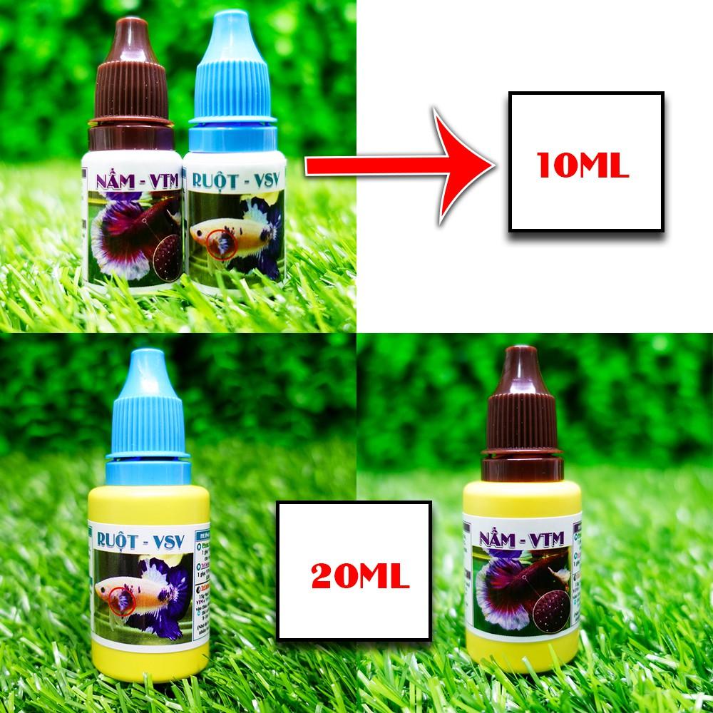 Vi Sinh - Đường Ruột + Nấm cho hồ cá nhỏ