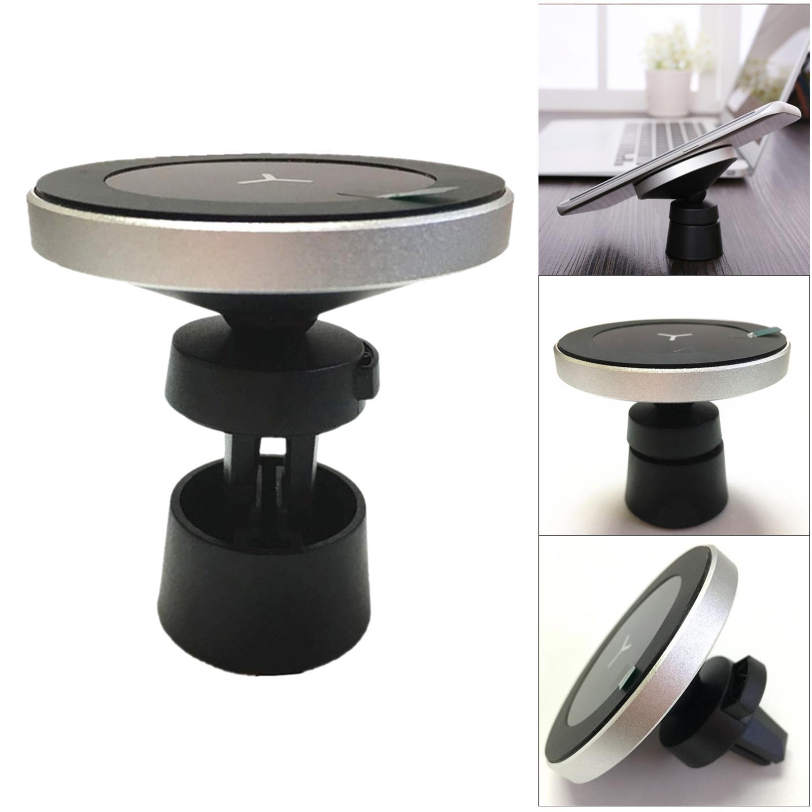 Fast Charging Magnetic Wireless Adjustable Phone Charger for Air Vent Mount