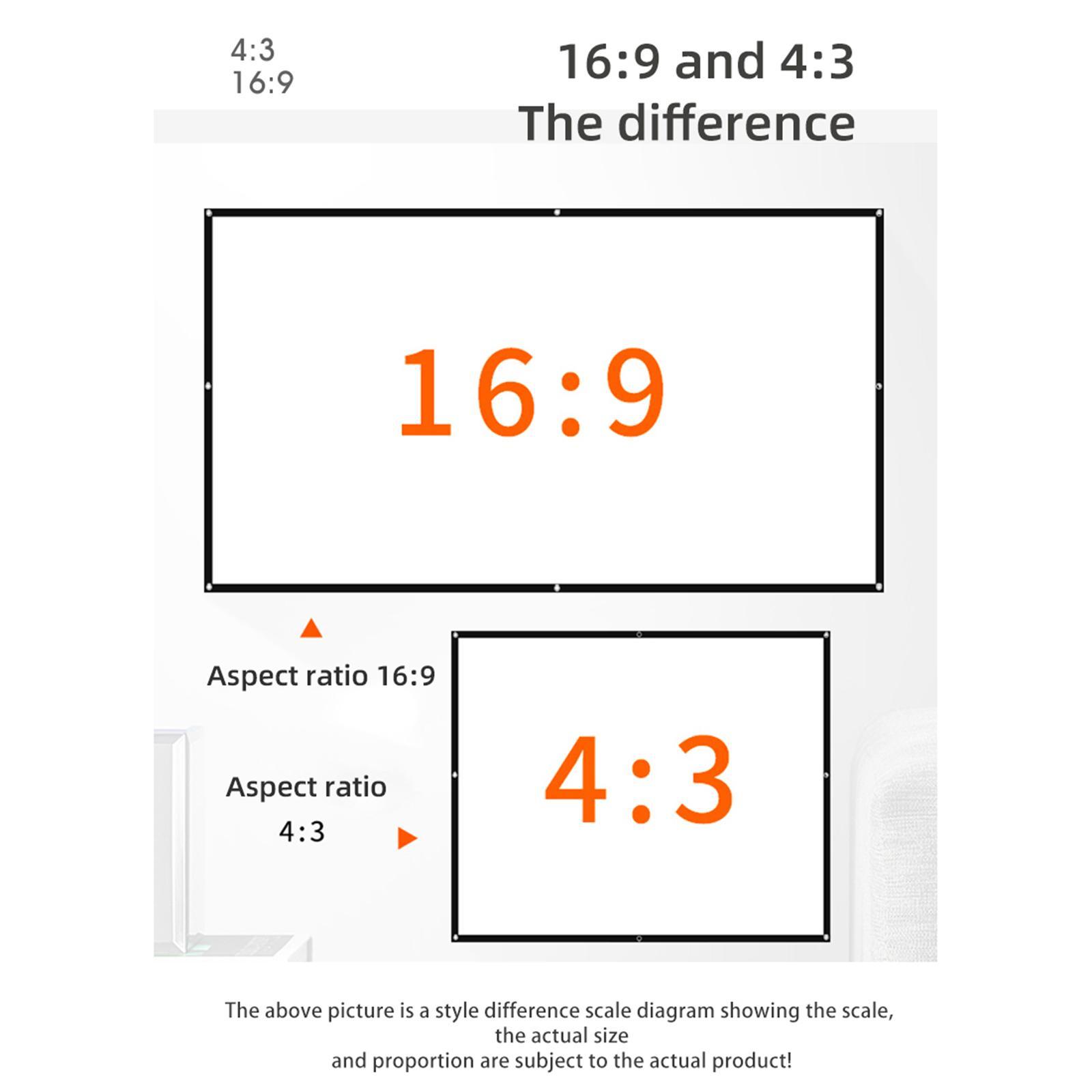 Lovely Homes  Screen 16:9  Foldable Anti-  Screen