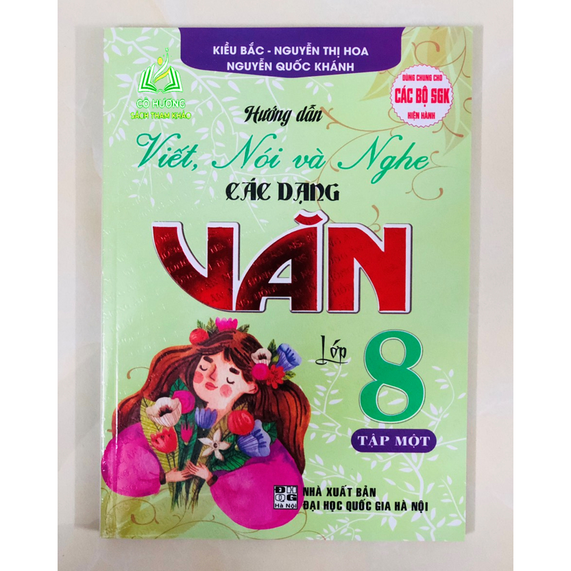 Sách- Hướng dẫn viết, nói và nghe các dạng văn 8 - tập 1