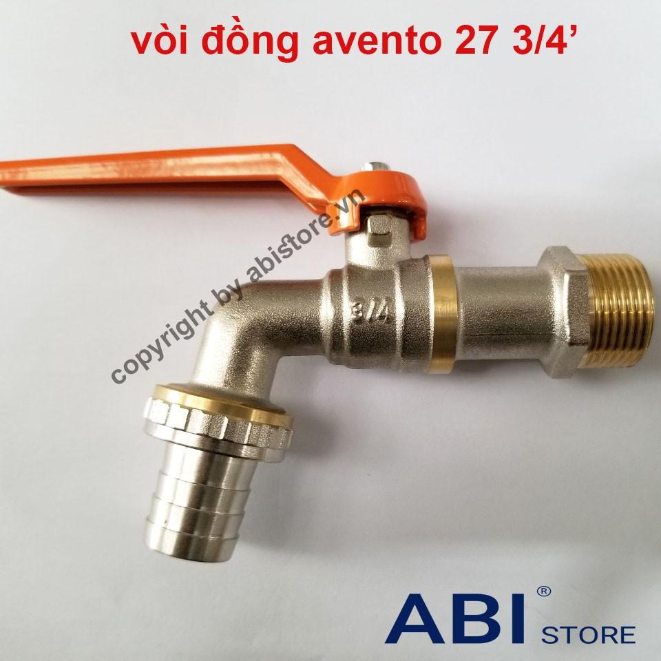 VÒI NƯỚC NHÀ TẮM AVENTO PHI 21 , PHI 27 , VÒI VƯỜN, VÒÌ HỒ MÁY GIẶT ĐỒNG BẢO HÀNH 1 NĂM